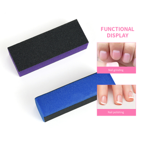 Esponja desechable personalizada para manicura y limas de uñas
