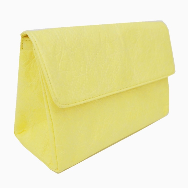 Eco Friendly Paper Clutch Damas Pouch Make Up Bag